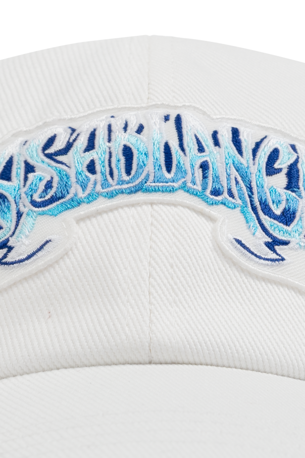 Casablanca Kids Unisex Hat In White